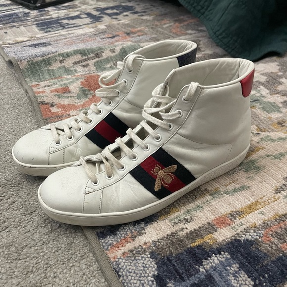 Gucci ace high tops, very good condition - Picture 6 of 7